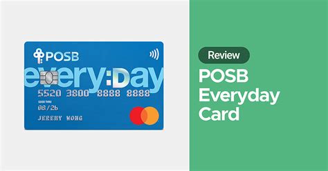 POSB Everyday Card Rating & Review 2024 .